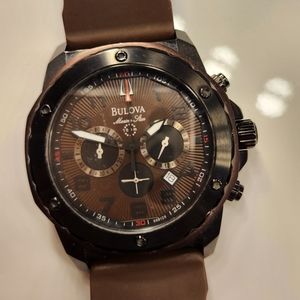 Bulova Brown Watch